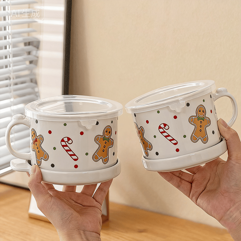 Ceramic Lid-it and plastic storage cover