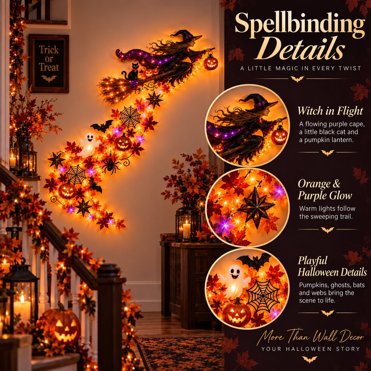 Halloween Magic Trail Collection wall decor