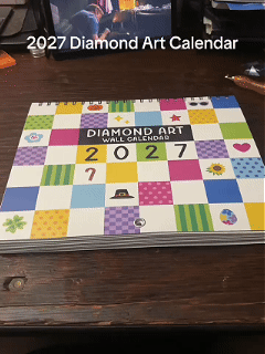 2027 Diamond Art Wall Calendar Kit 2027 Diamond Art Wall Calendar Kit