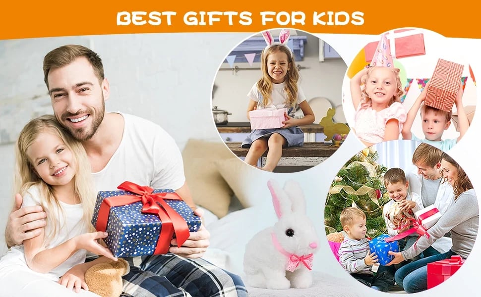 Giftable bunny toy