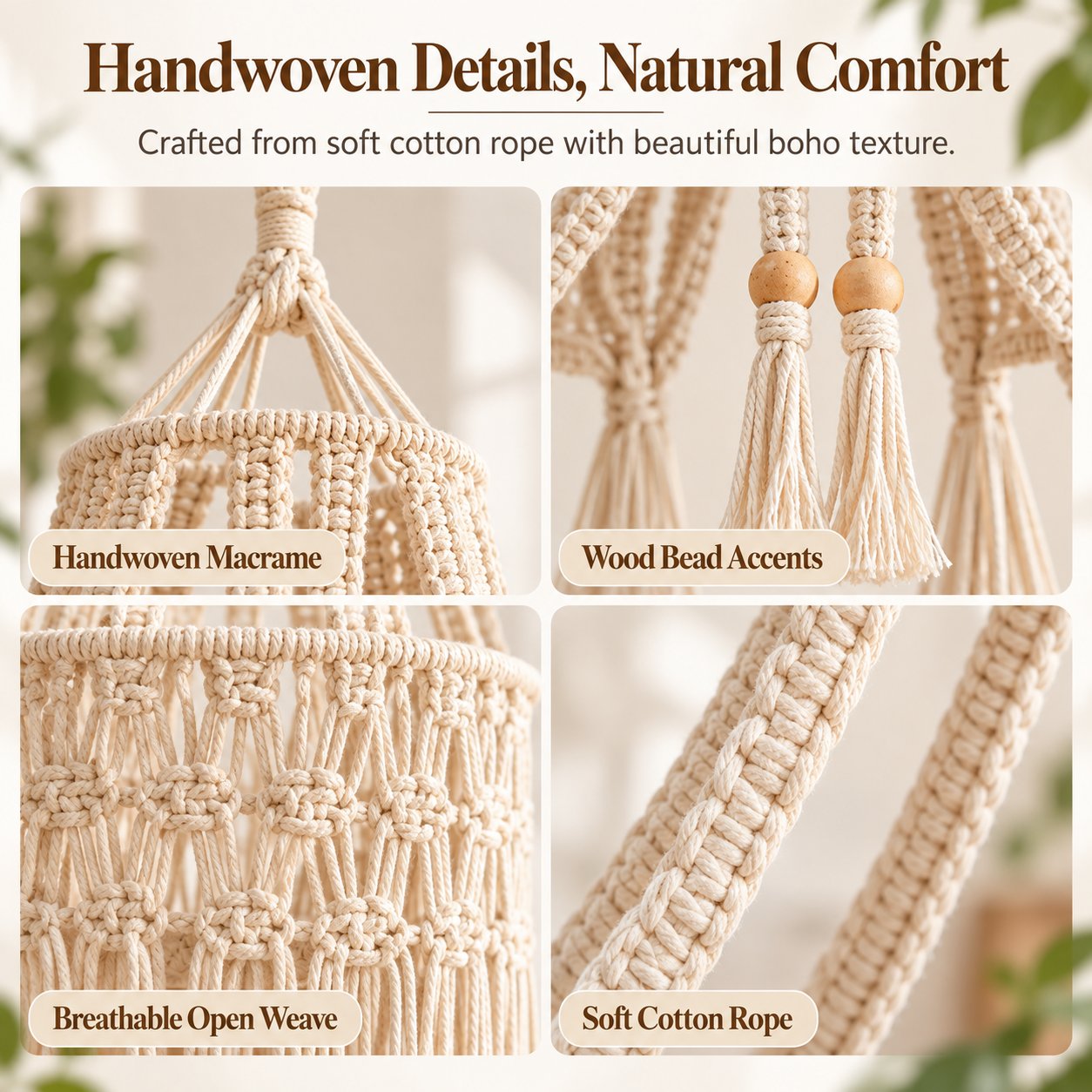Strong Woven Macrame Structure