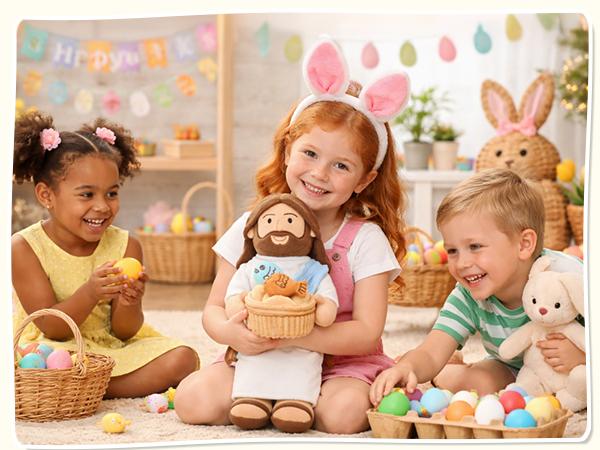 Jesus plush doll for Bible learning and Christian family activities