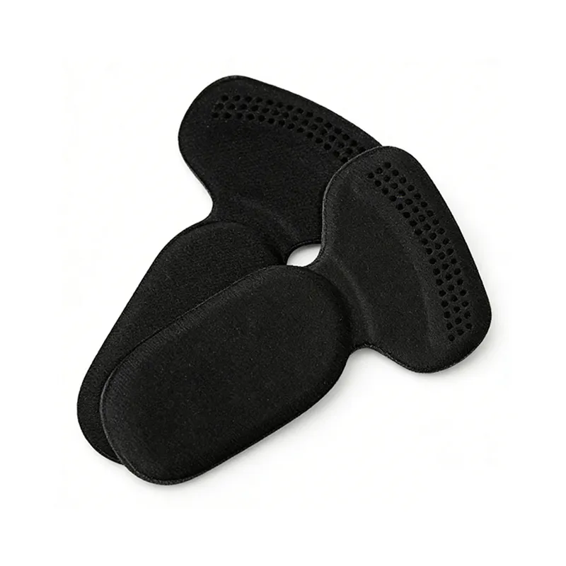 Anti-slip Heel Liners Soft Cushion Heel Protector Pads for Women Men Shoes - Black（4 PCS）