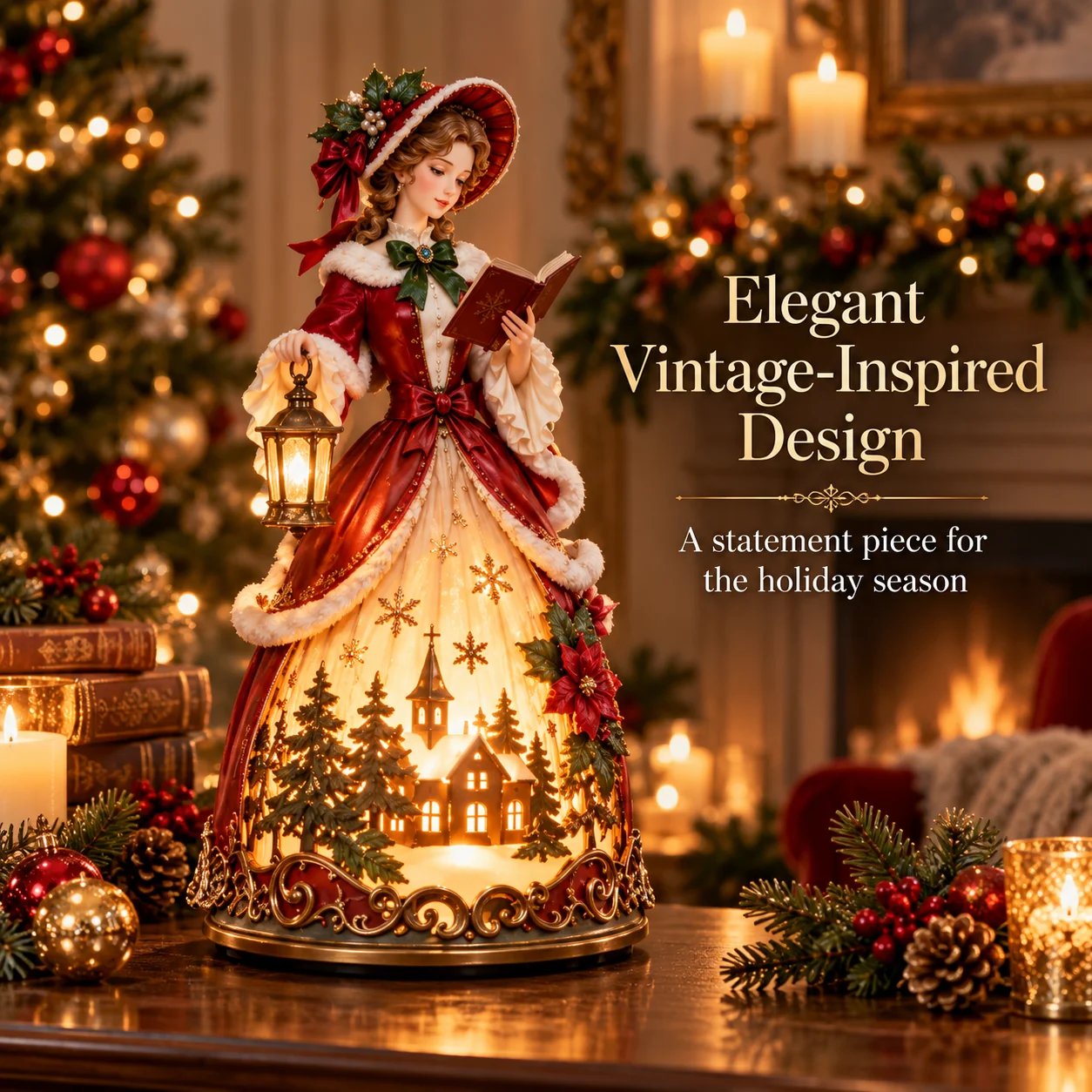 Bring the Warmth of an Old-Fashioned Christmas Home. product detail