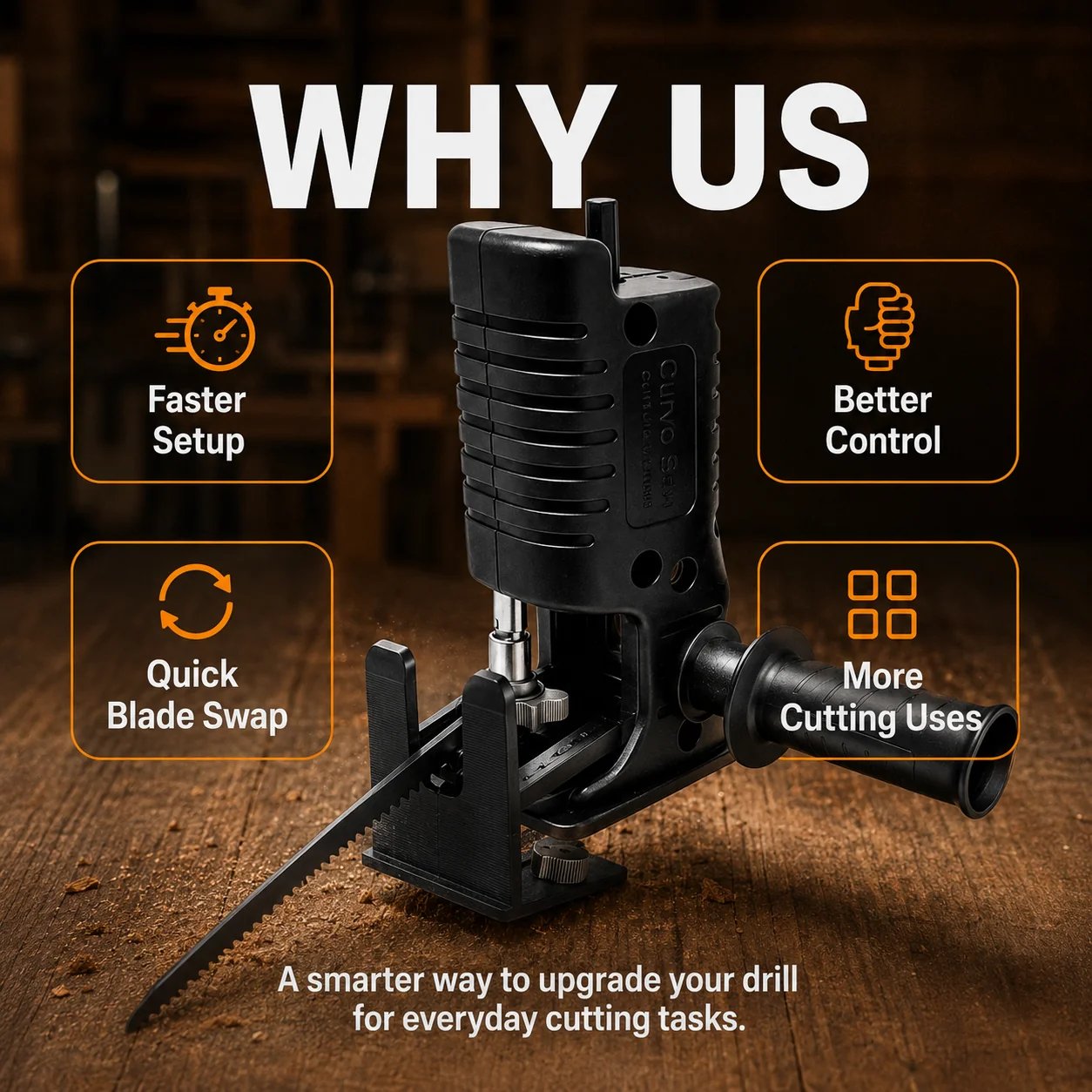 Smarter upgrade for your existing drill
