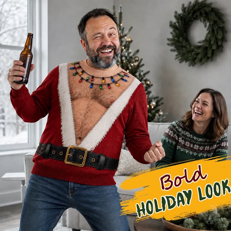 Funny Printed Christmas Shirt