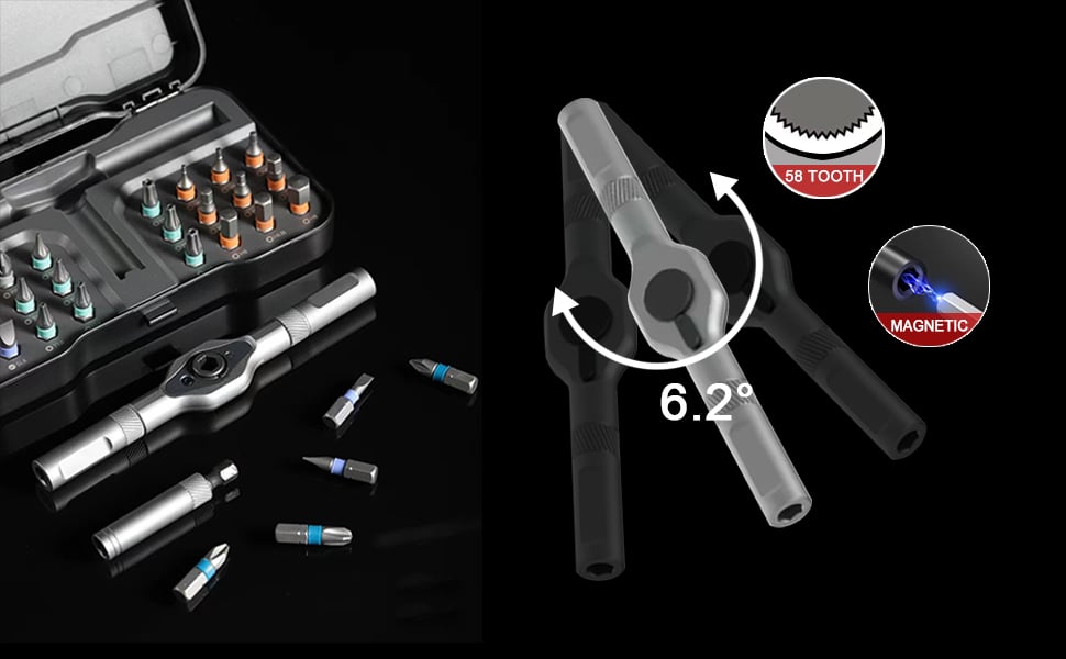 Ratchet Screwdriver Set 24 in 1