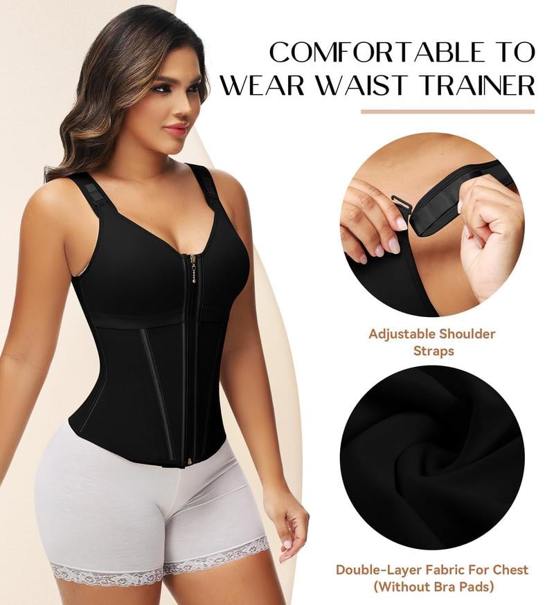 SHAPSHE Waist Shapewear for Women with Bra Tummy Control Girdle Workout Shapewear with Adjustable Shoulder Strap SHAPSHE Waist Shapewear for Women with Bra Tummy Control Girdle Workout Shapewear with Adjustable Shoulder Strap