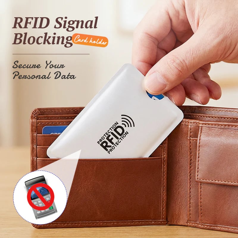Advanced RFID blocking card sleeve protection