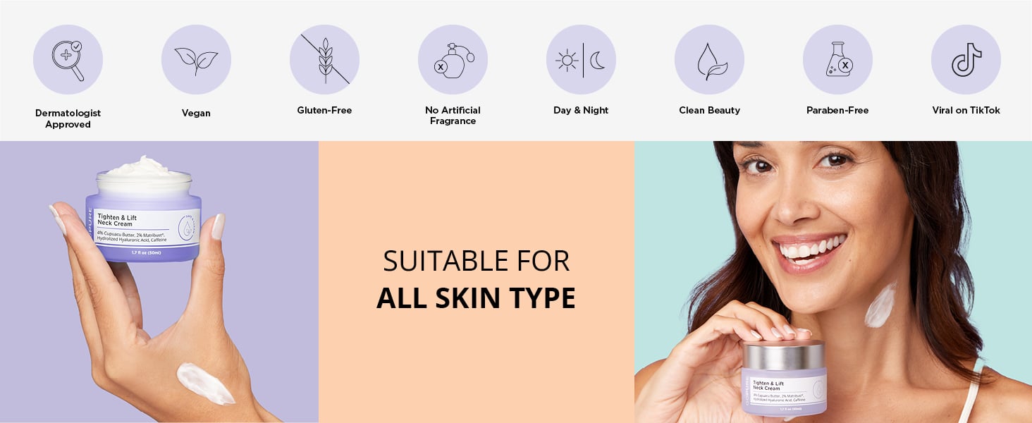 Neck cream call outs