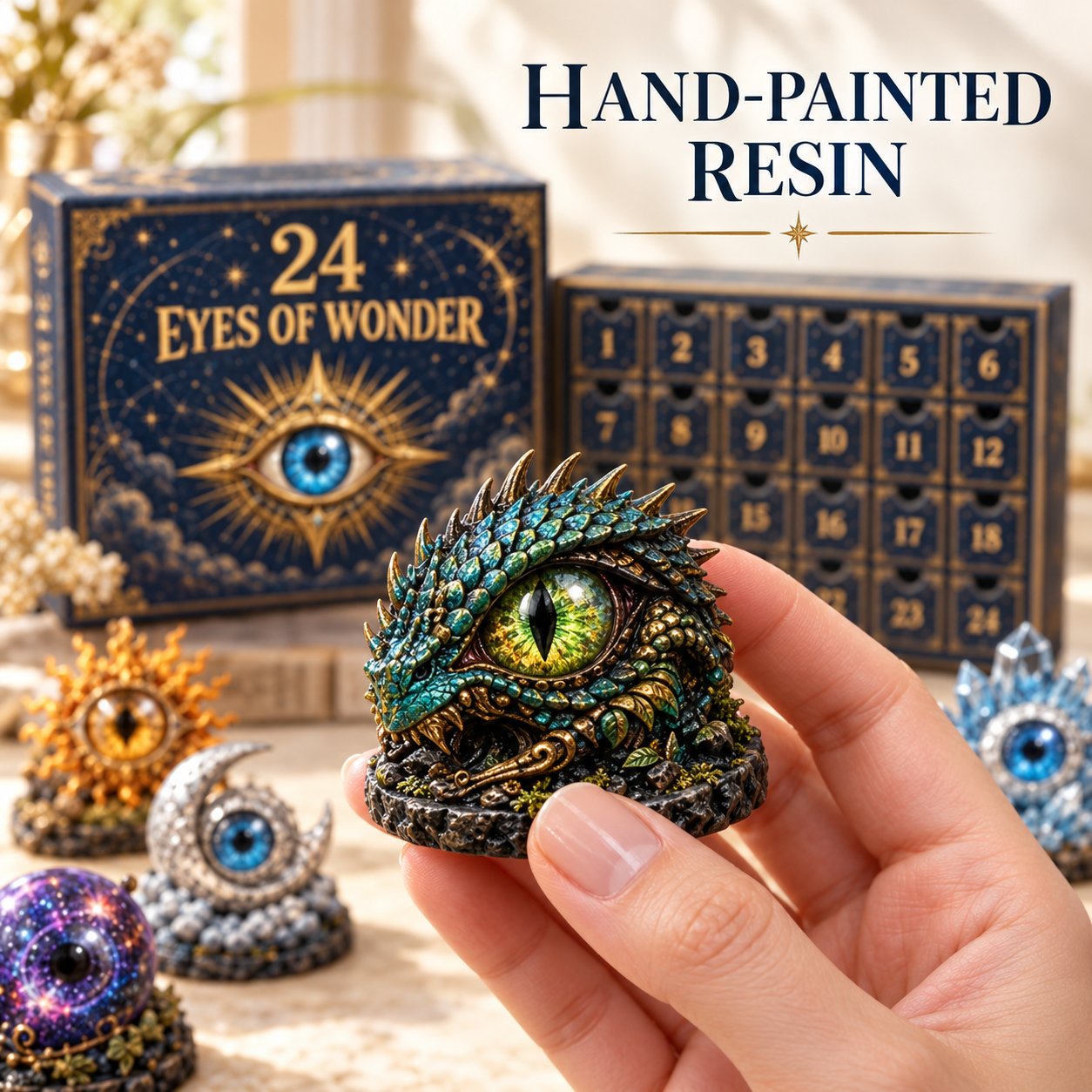 Fantasy eye Christmas countdown