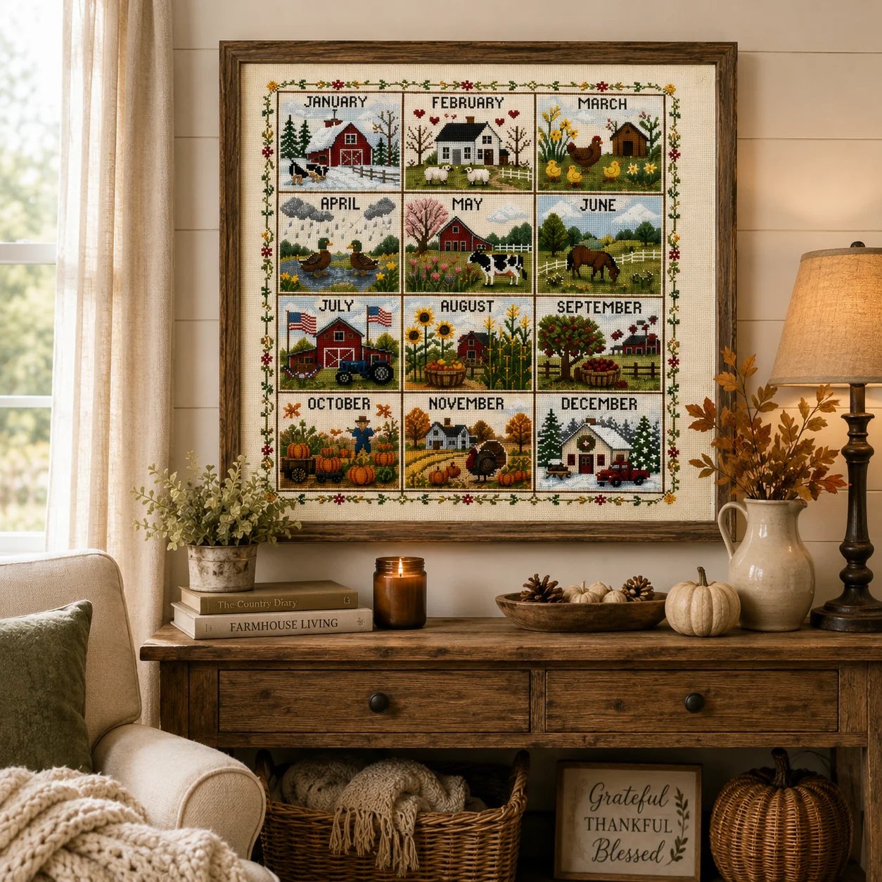 Framed decor