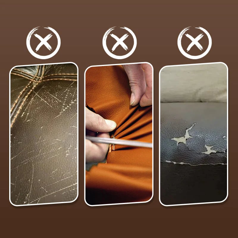 Leather repair process