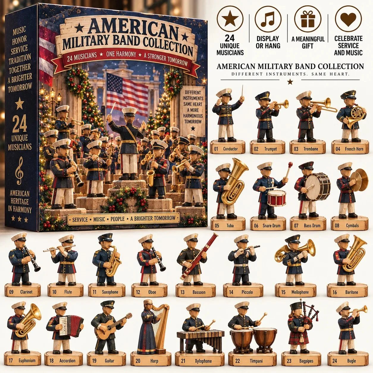 Musician Advent calendar ensemble