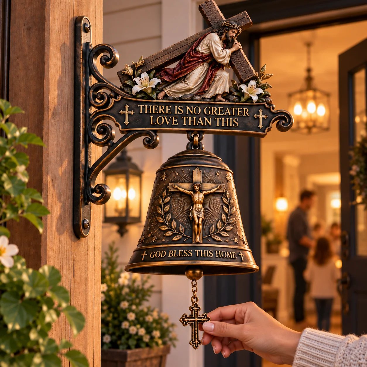 Christian home entrance decor