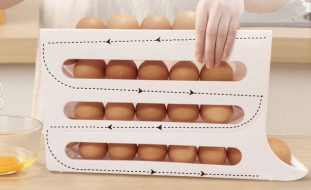 Automatic Rolling Egg Holder