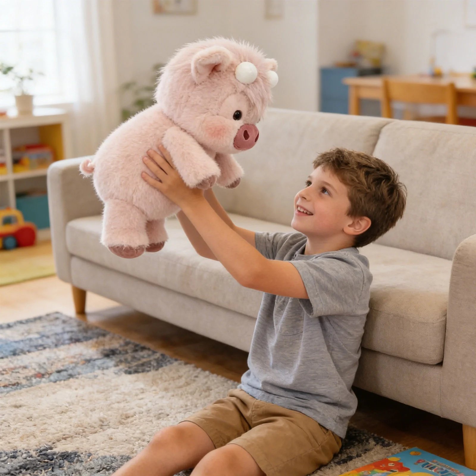 Cute original Highland cow plush toy design