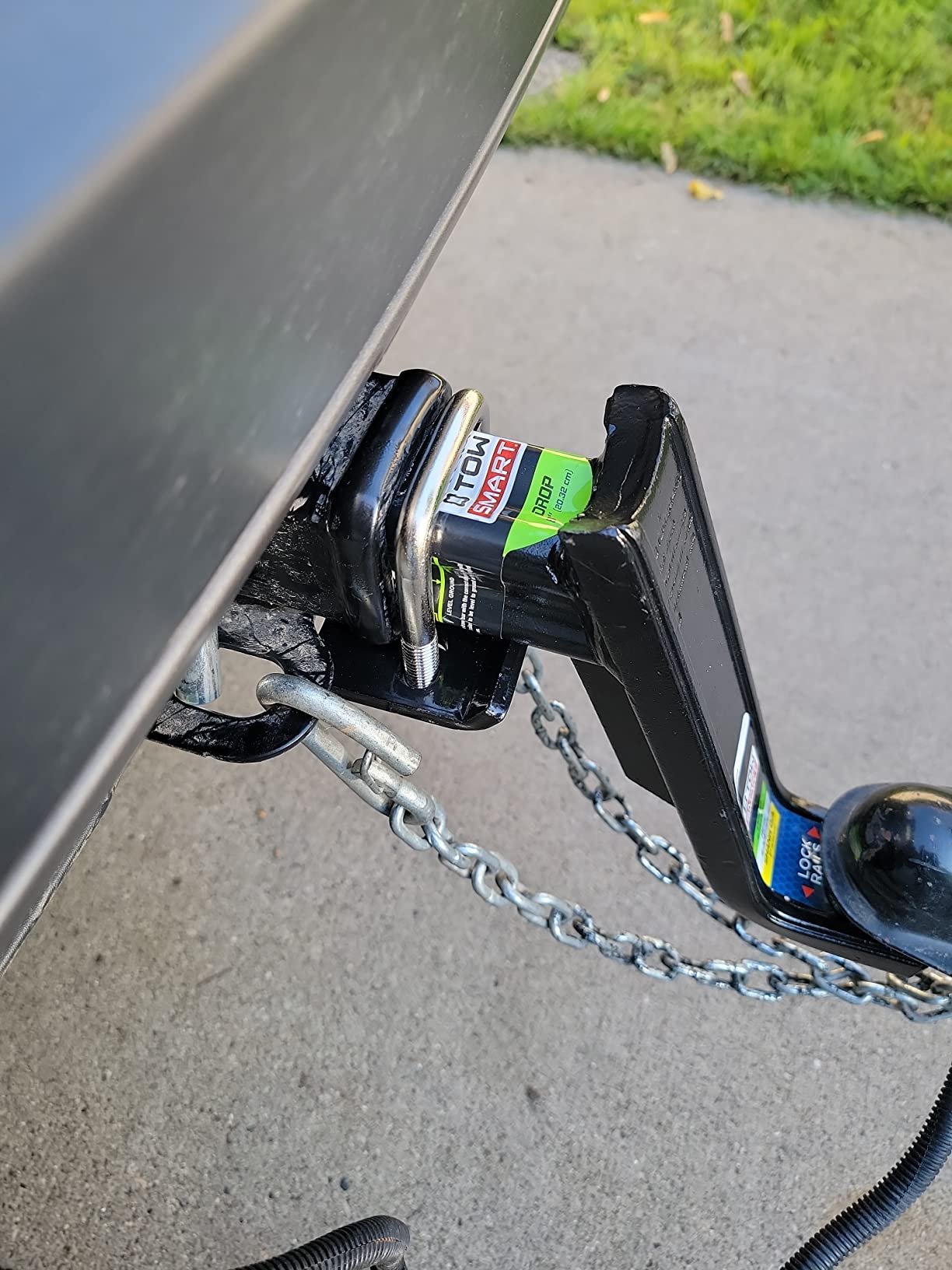 Verified customer camping hitch setup photo from Jennifer