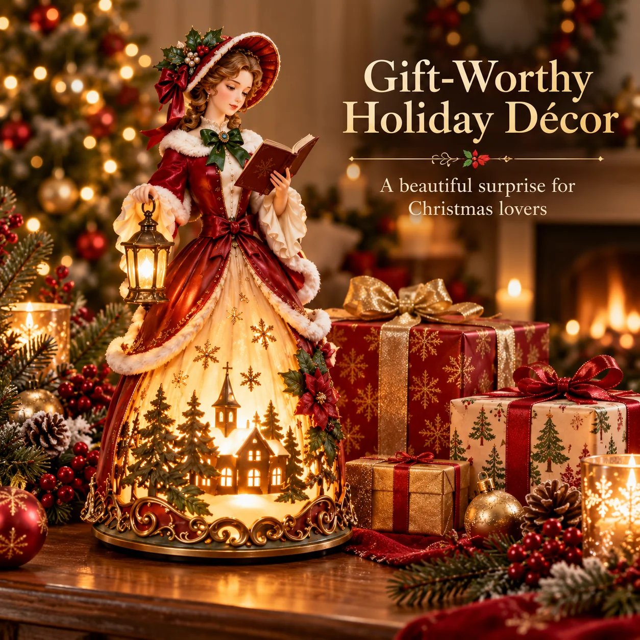 Bring the Warmth of an Old-Fashioned Christmas Home. product detail