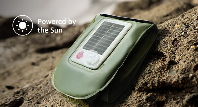 solar camping lantern