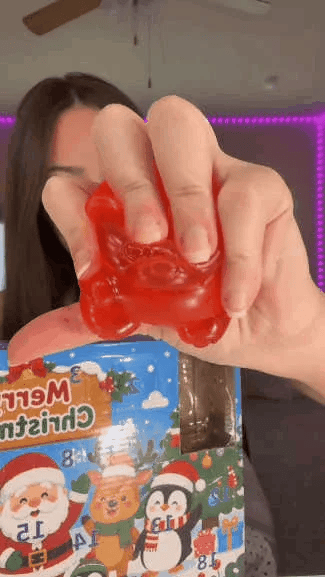 24-piece Christmas squishy advent calendar