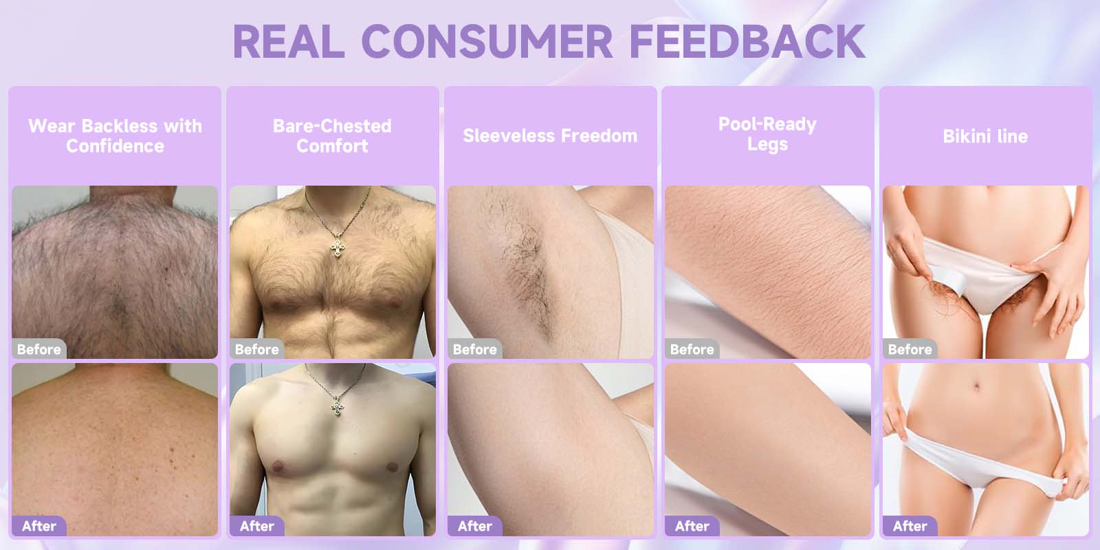 Pain-free hair removal cream consumer feedback