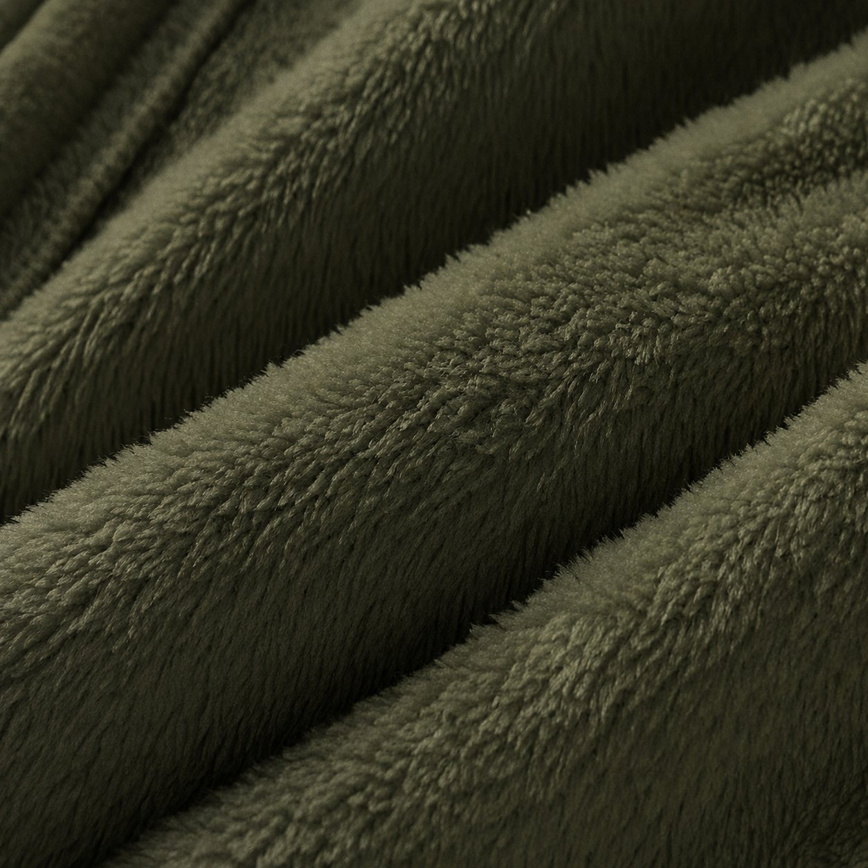 Soft olive fleece texture