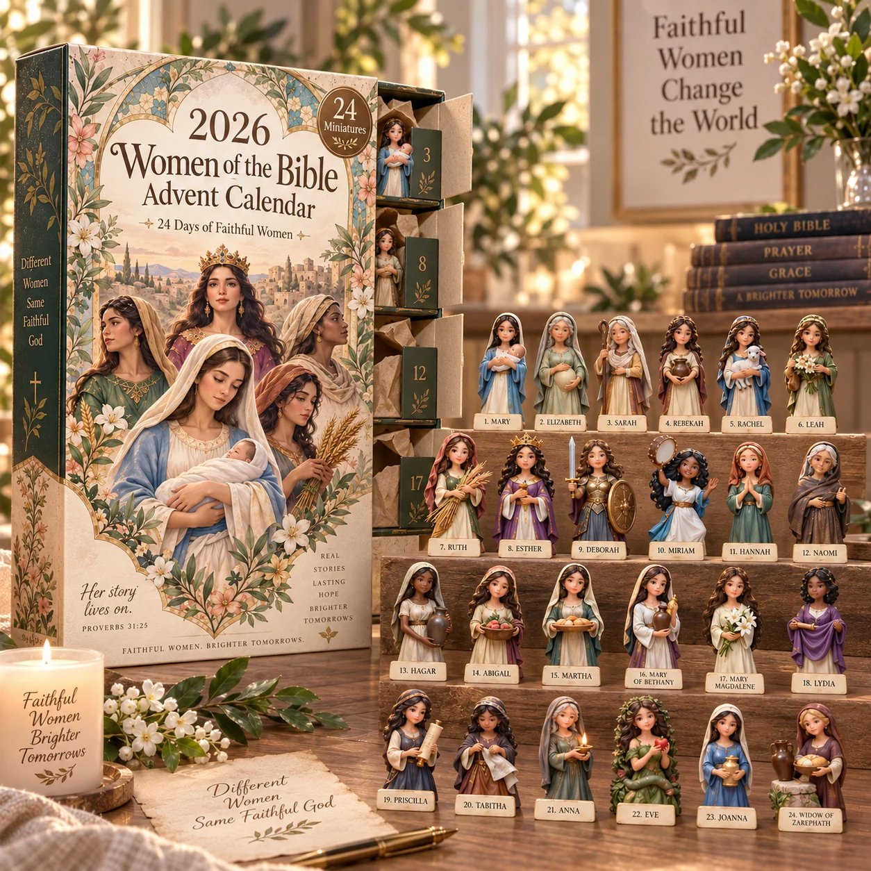 Complete Women of the Bible Advent Calendar collection