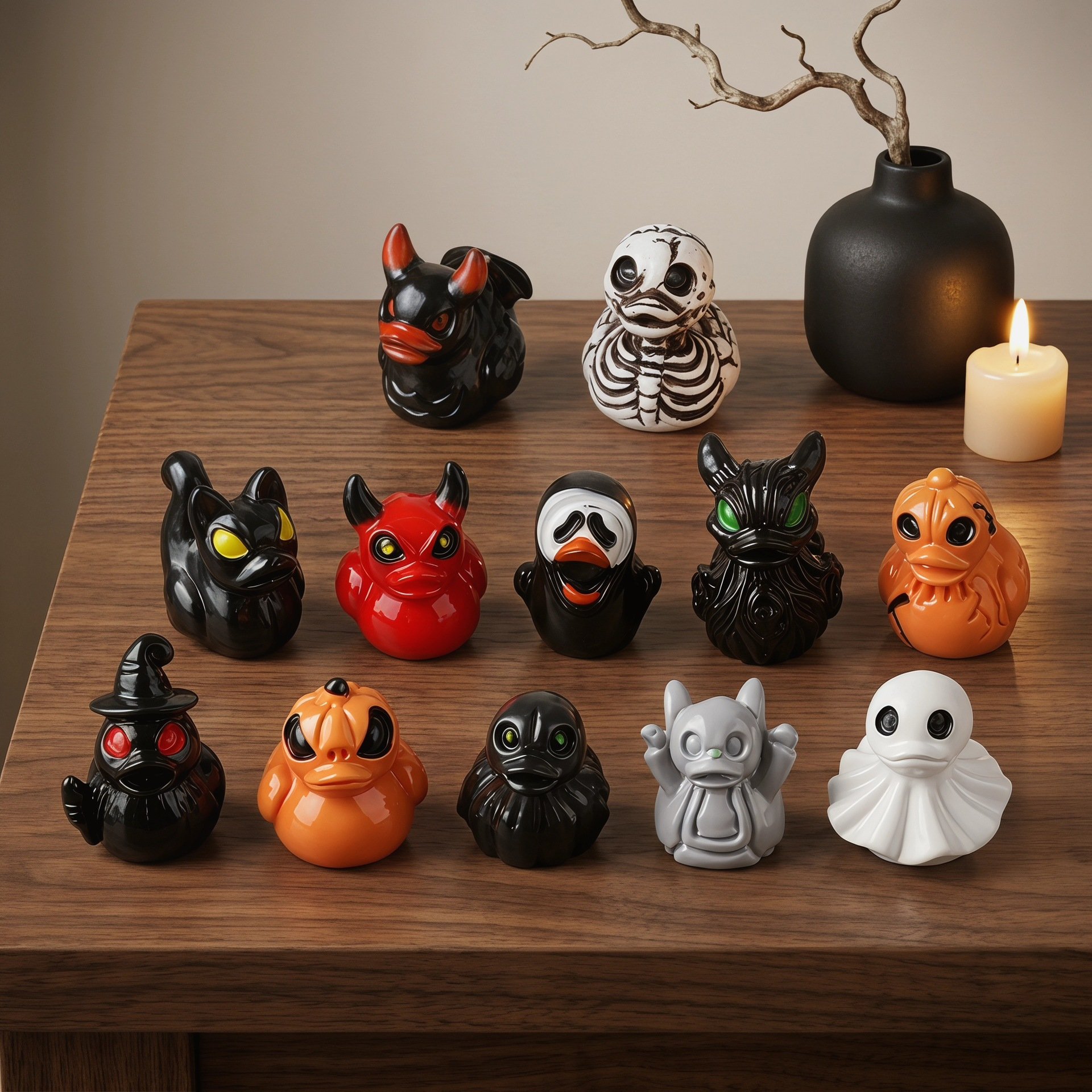 Mini Halloween Resin Figurines