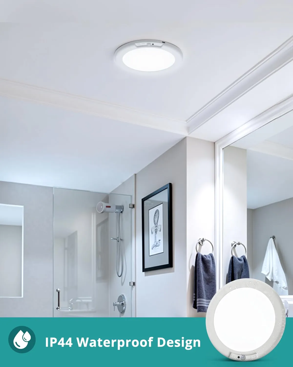 IP44 Waterproof in Bathroom