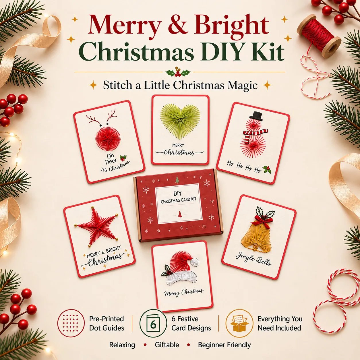 Merry & Bright Christmas DIY Kit