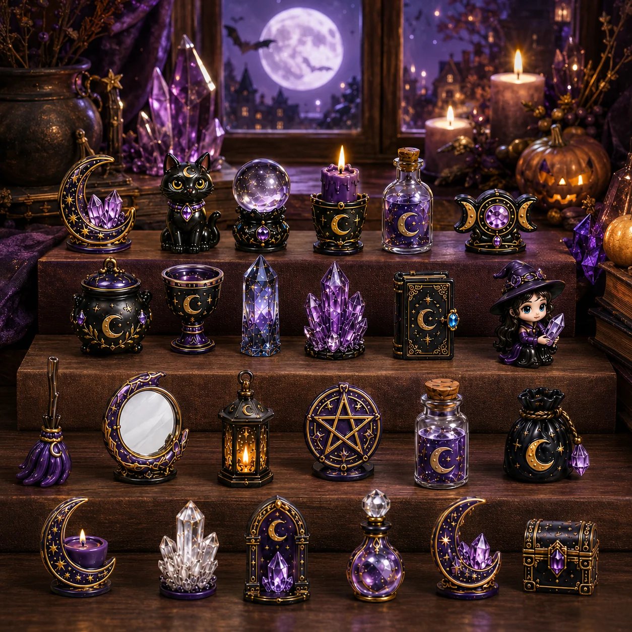 Witchy Advent surprise detail