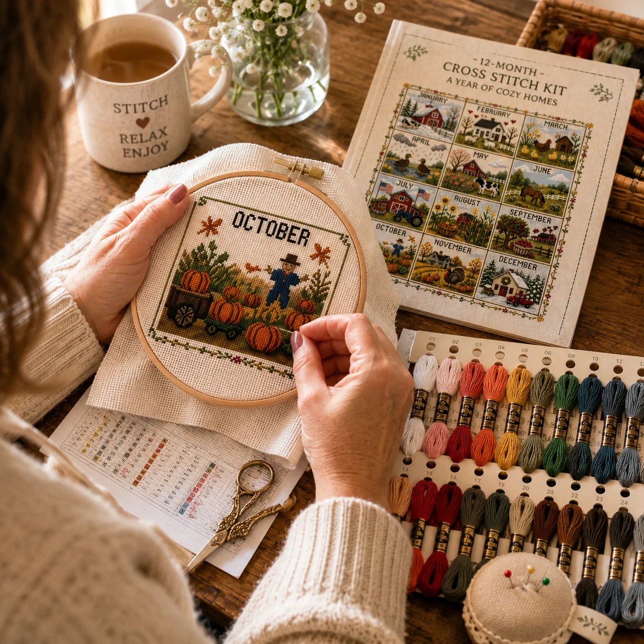 Quiet stitching