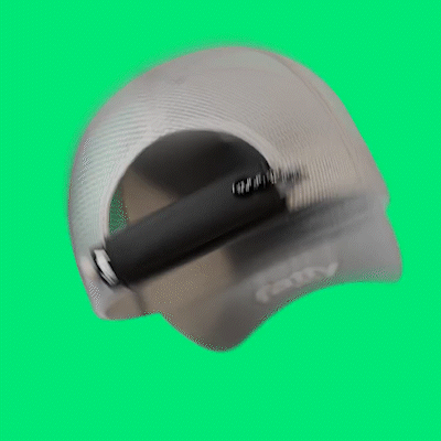 Attachable storage pocket for hat