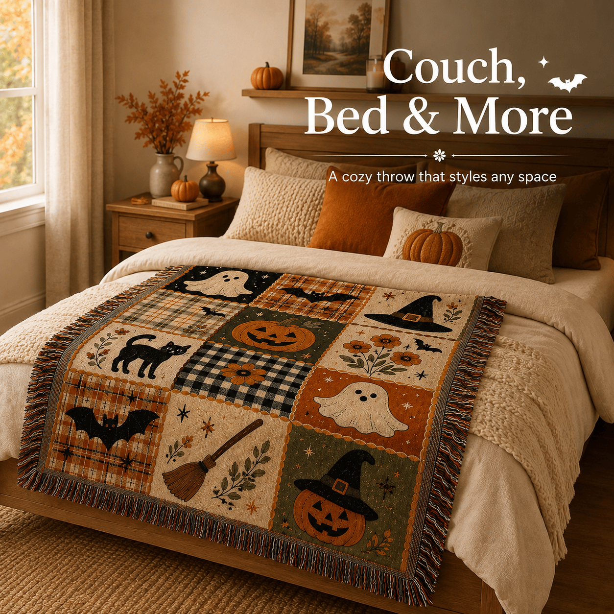 Season-Ready Style Cozy Halloween Home Decor