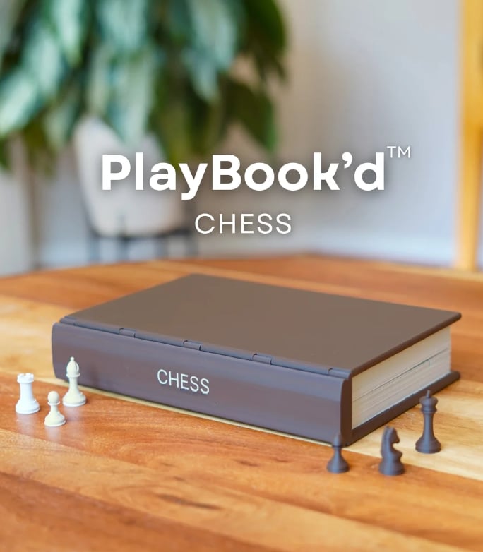 【BlackFriday】⚡Hot Sales 49% OFF🔥 PlayBook'd - Chess 📚♟️