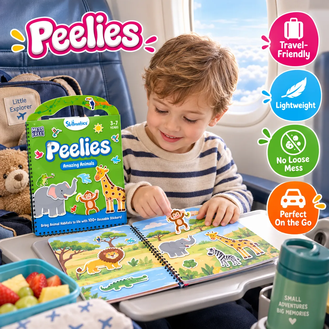 How to use reusable sticker activity book