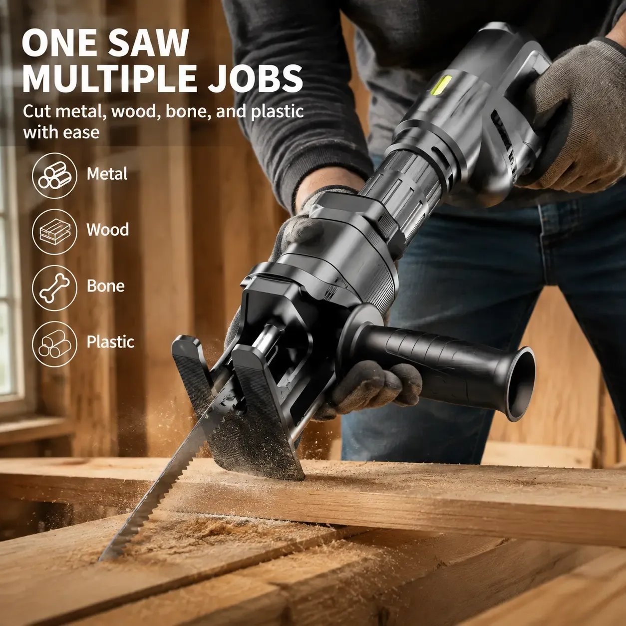 Ergonomic Non-slip Auxiliary Handle