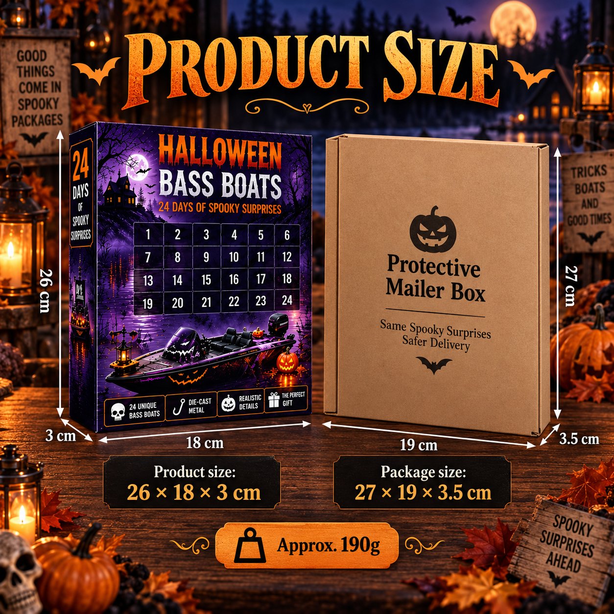 Haunted boat daily advent countdown unboxing