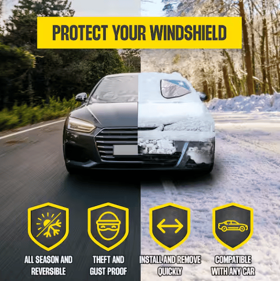 Secure Windshield Cover