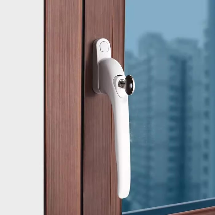 💥 SALE 49% -Easy-To-Install and Modern White Window Handle with Choice of Spindle Lengths and Snap-short Screws - Buy 1…