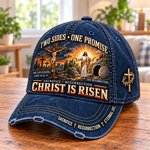 Christ Is Risen Baseball Cap