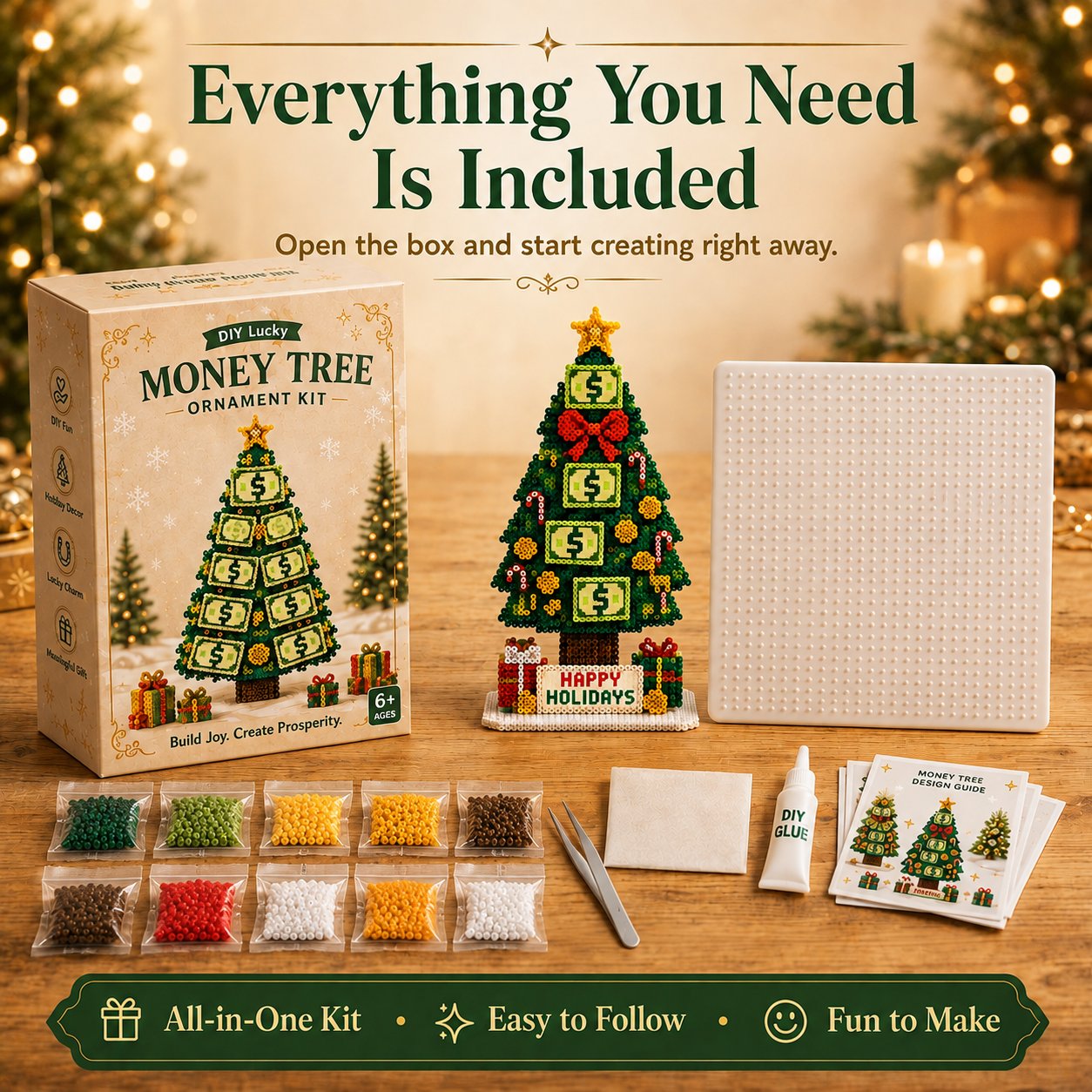 Lucky Money Tree ornament craft