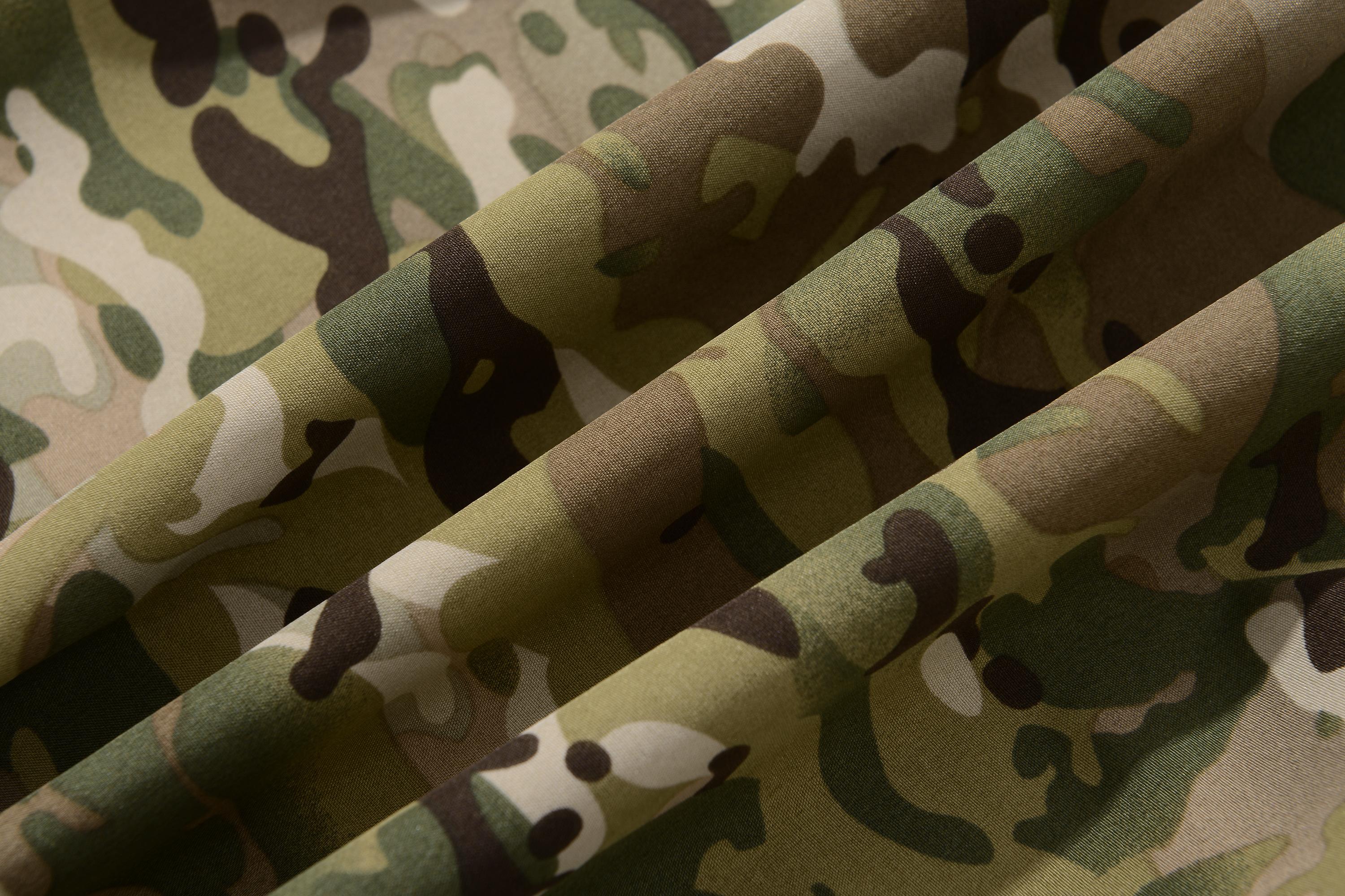 Outdoor jacket weather coverage detail