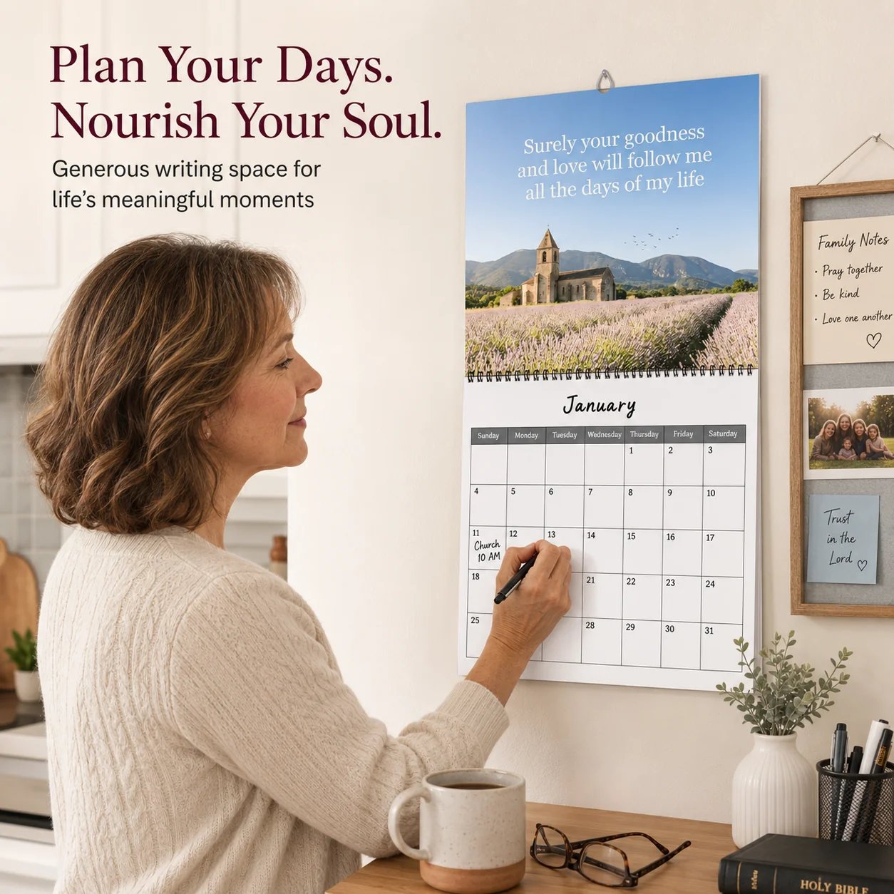 Christian calendar detail preview