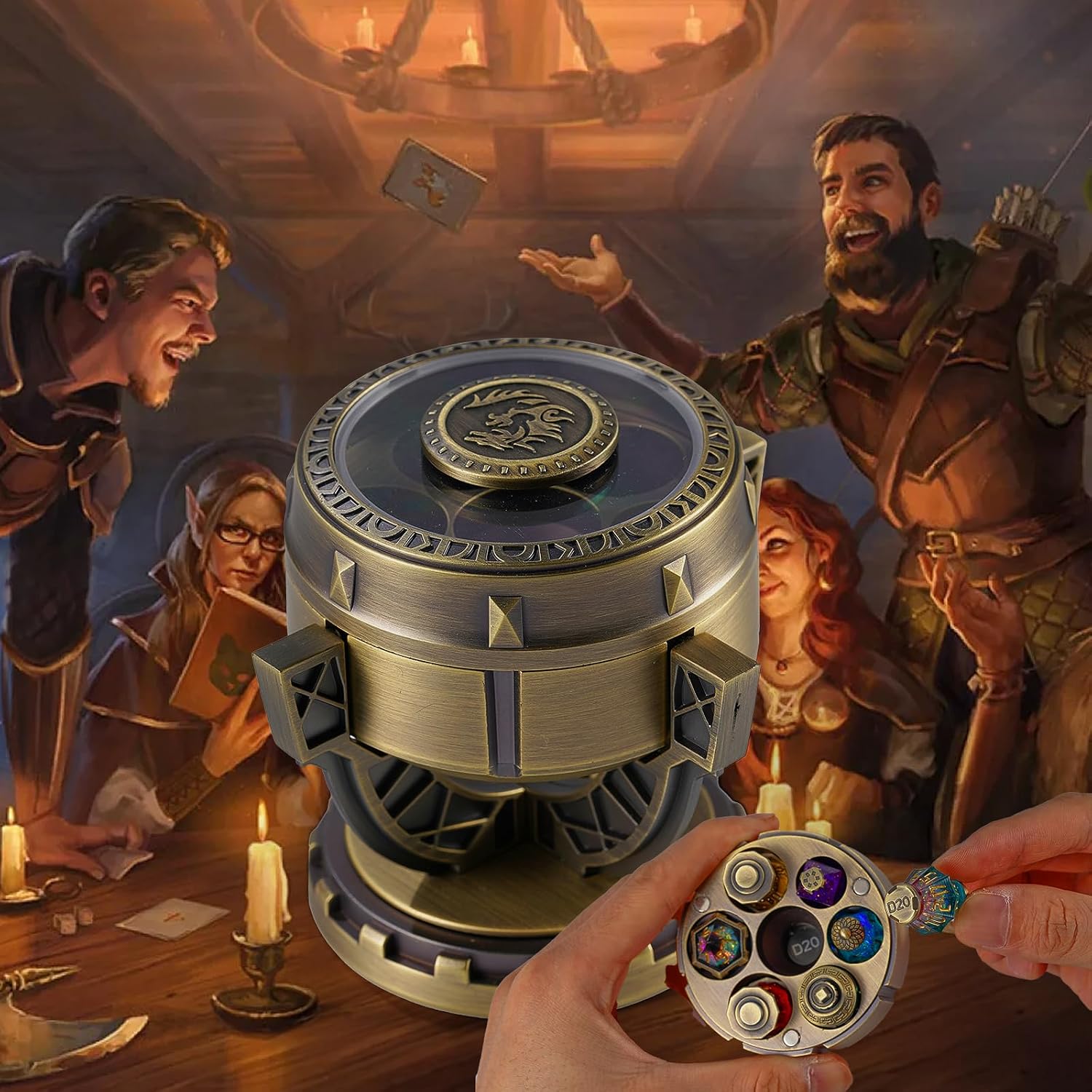Alchemist Metallic Elixir Dice Collection