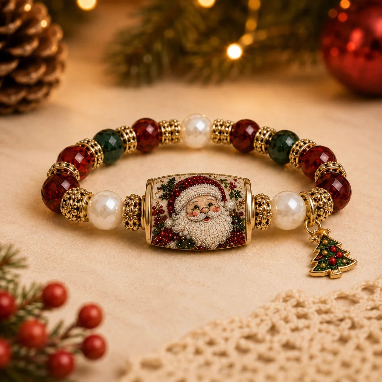 Christmas Magic Collection Santa bracelet