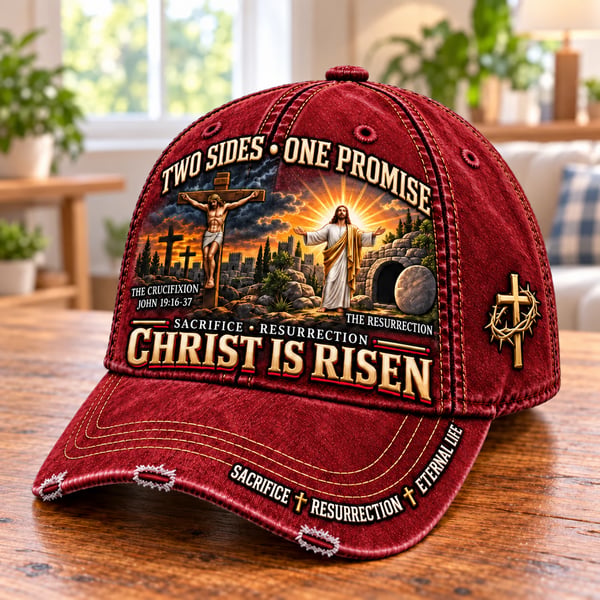 Christ Is Risen Baseball Cap