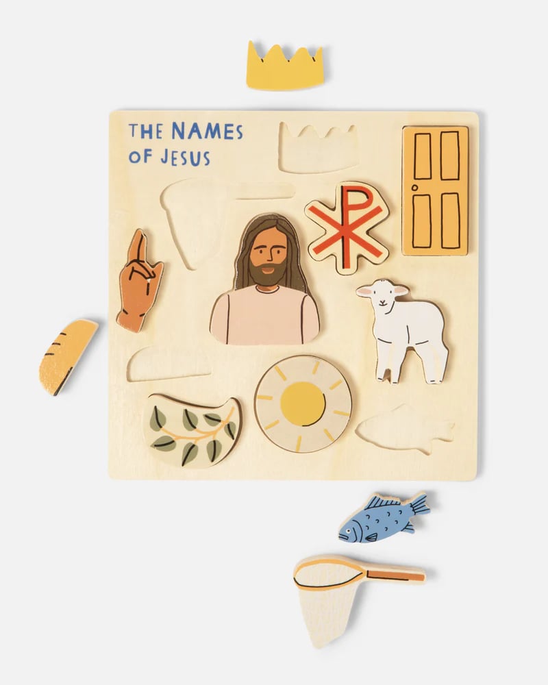 Wooden Jesus Puzzle Main