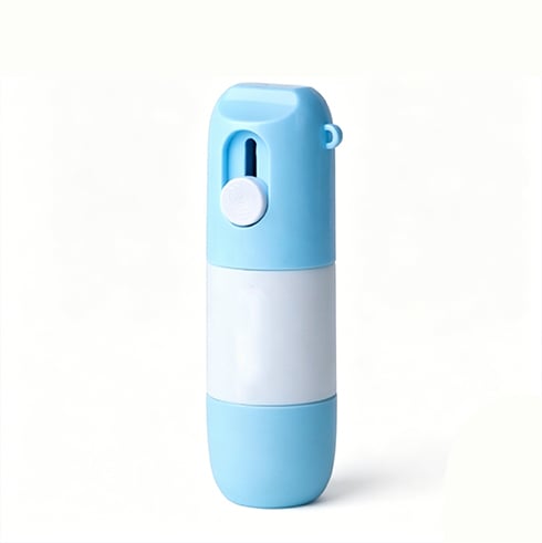 2-in-1 Box Cutter & Thermal Paper Eraser - Blue